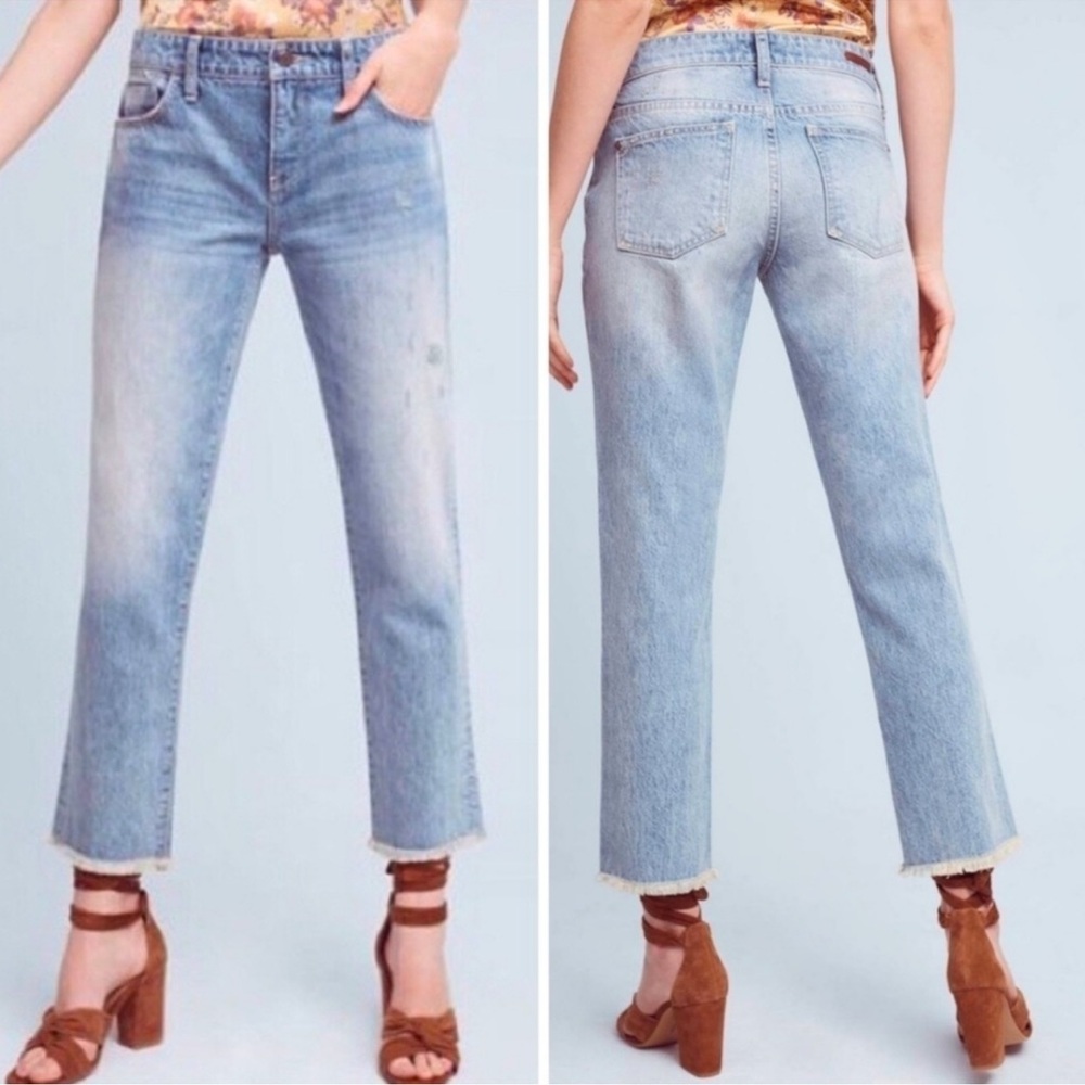 Anthropologie Pilcro & The Letterpress Hyphen Mid Rise Boyfriend Jeans Size 26